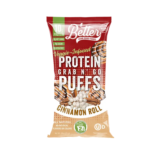 Cinnamon Roll Coated Protein Crisps (12 Bags)