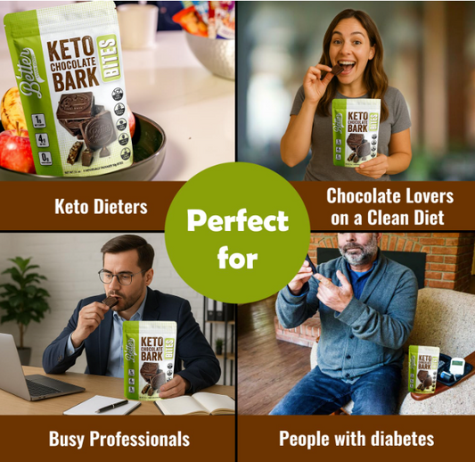 Keto Chocolate Bark Bites 3oz (2pk)