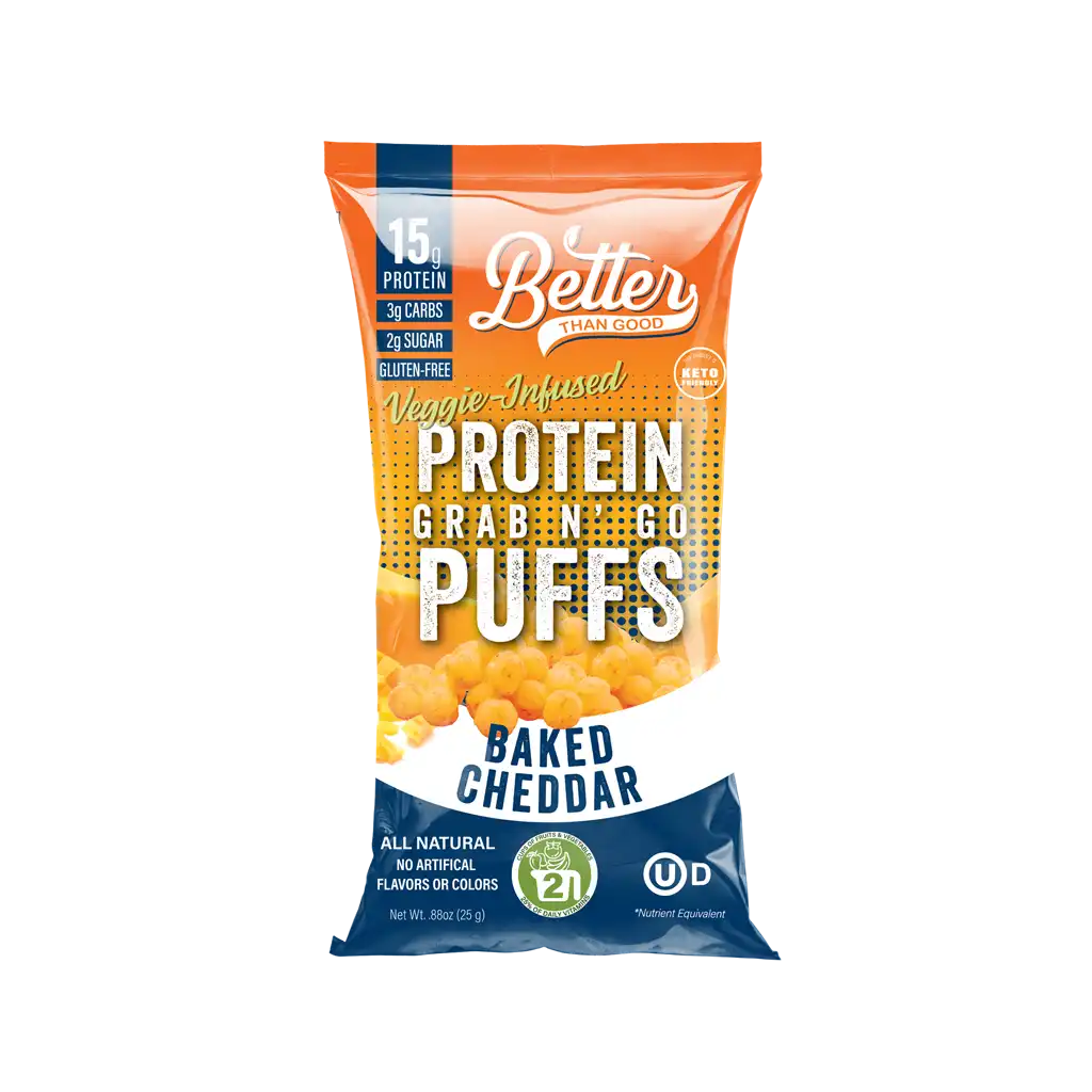 Baked Cheddar Protein Crisps (12pk)