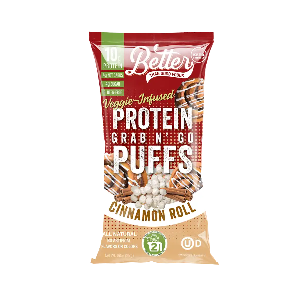 Cinnamon Roll Coated Protein Crisps (12 Bags)