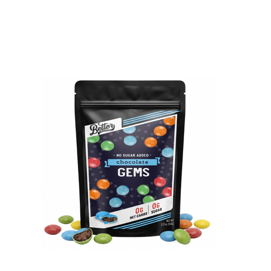 Keto Chocolate Gem's 2oz (M&M's 6pk)