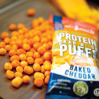 Baked Cheddar Protein Crisps (12pk)