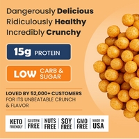 Baked Cheddar Protein Crisps (12pk)