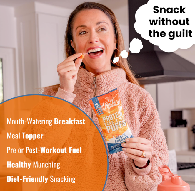 Baked Cheddar Protein Crisps (12pk)