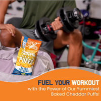 Baked Cheddar Protein Crisps (12pk)