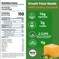 Jalapeno Cheddar Protein Crisps (12 Bags)