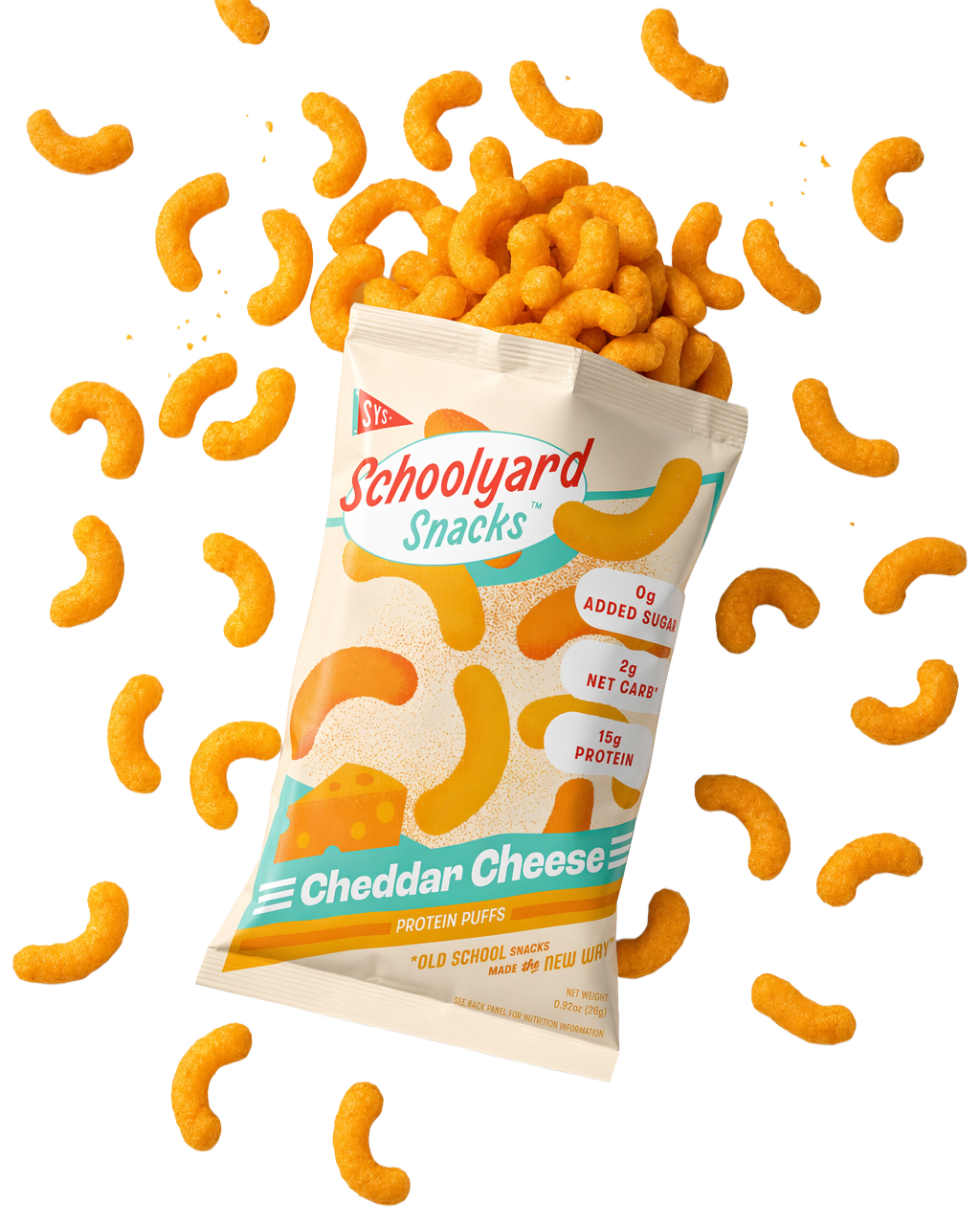 Cheddar Protein Puffs